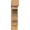 Ekena Millwork Balboa Block Rough Sawn Bracket w/ Offset Brace, Western Red Cedar, 8"W x 30"D x 34"H BKT0806X30X34BOA05RWR - alternate 2